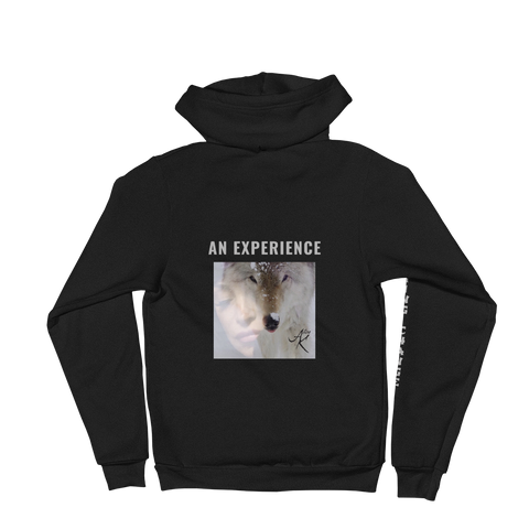 ALISA K   'An Experience' Zip Hoodie